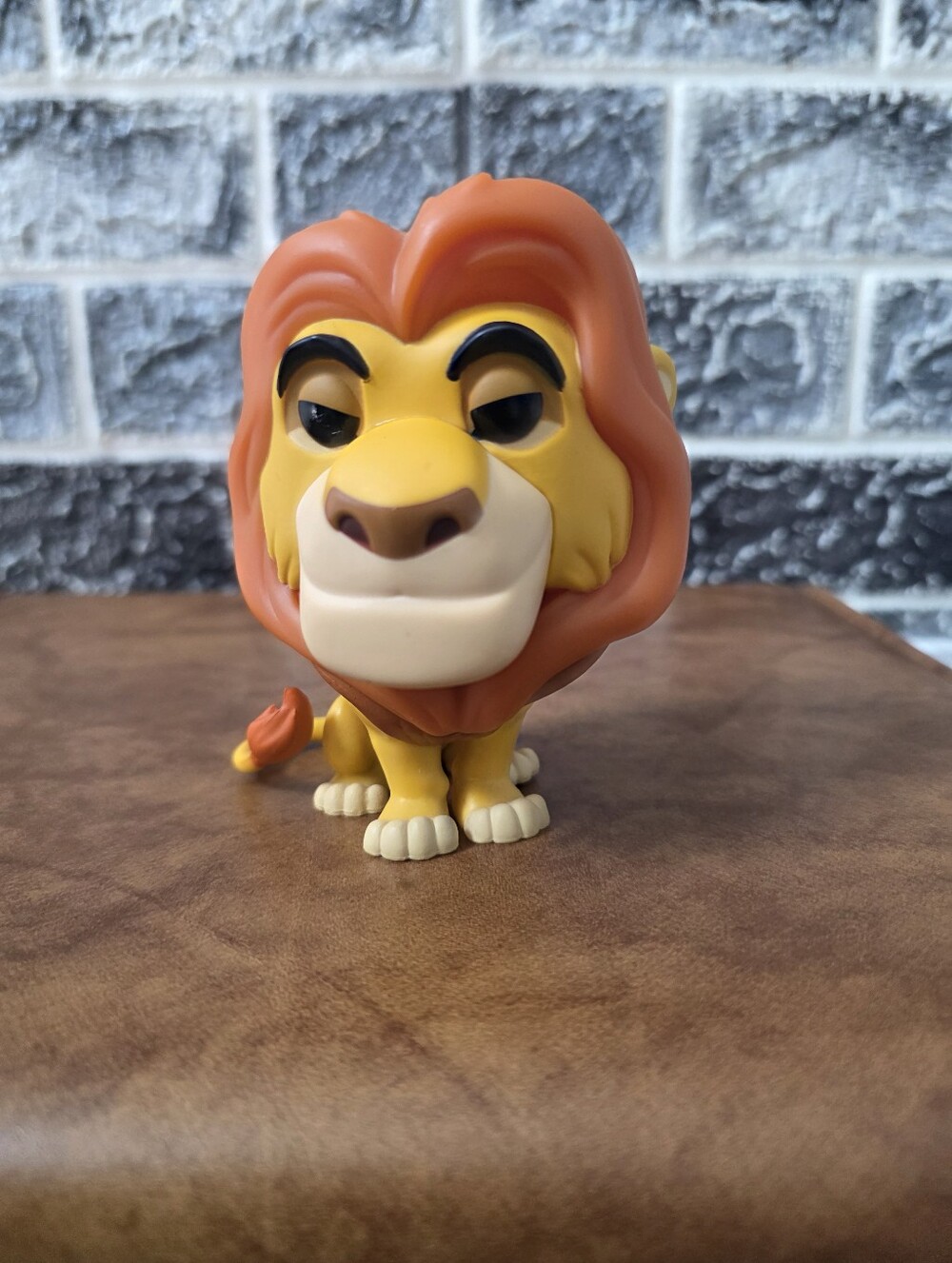 Disney Lion Collectible Figure Orange/ Yellow Kids Toy